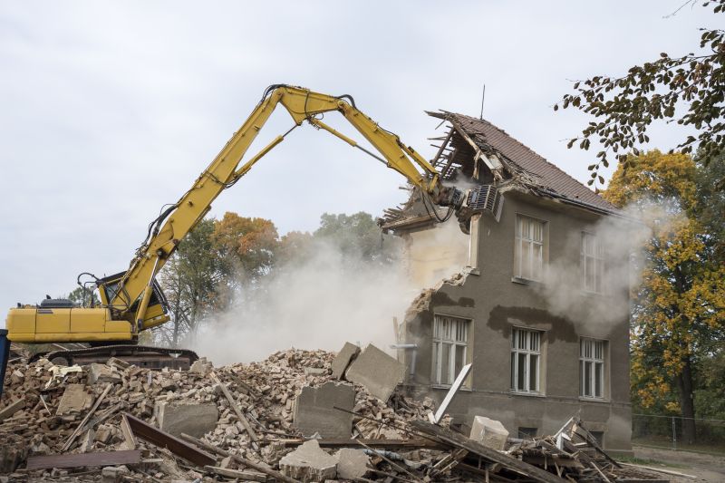 Demolition Equipment in Action