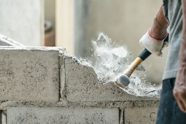 Block Wall Demolition in Conyers